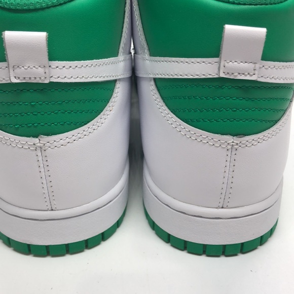 Men’s Nike Dunk Hi White/Green DV0829-300 USED Tried On Size 14 - Picture 9 of 13